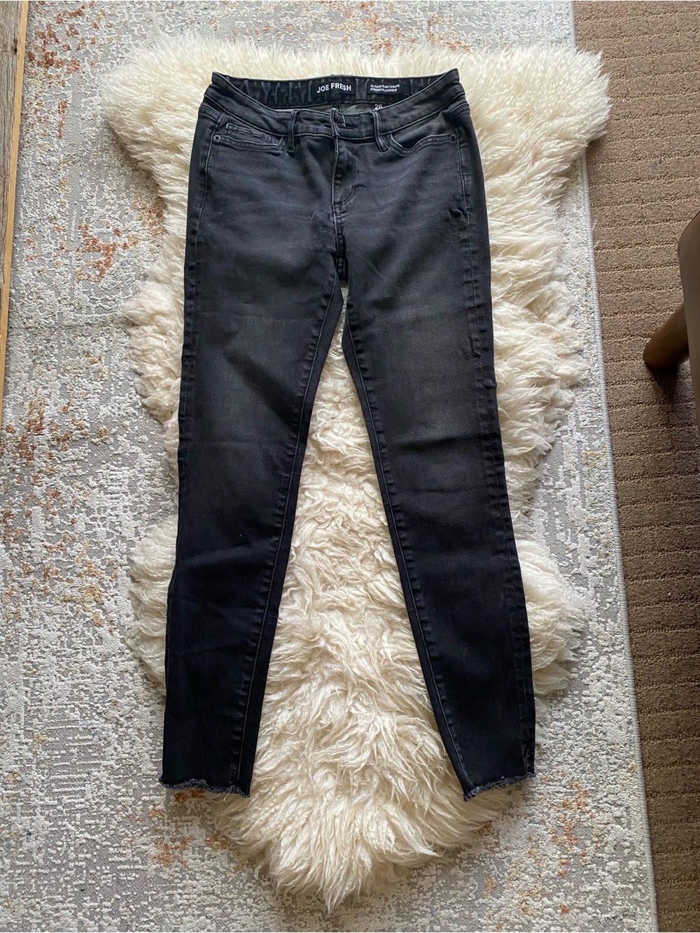 Joe Fresh Black Slim/Classic Skinny Jeans